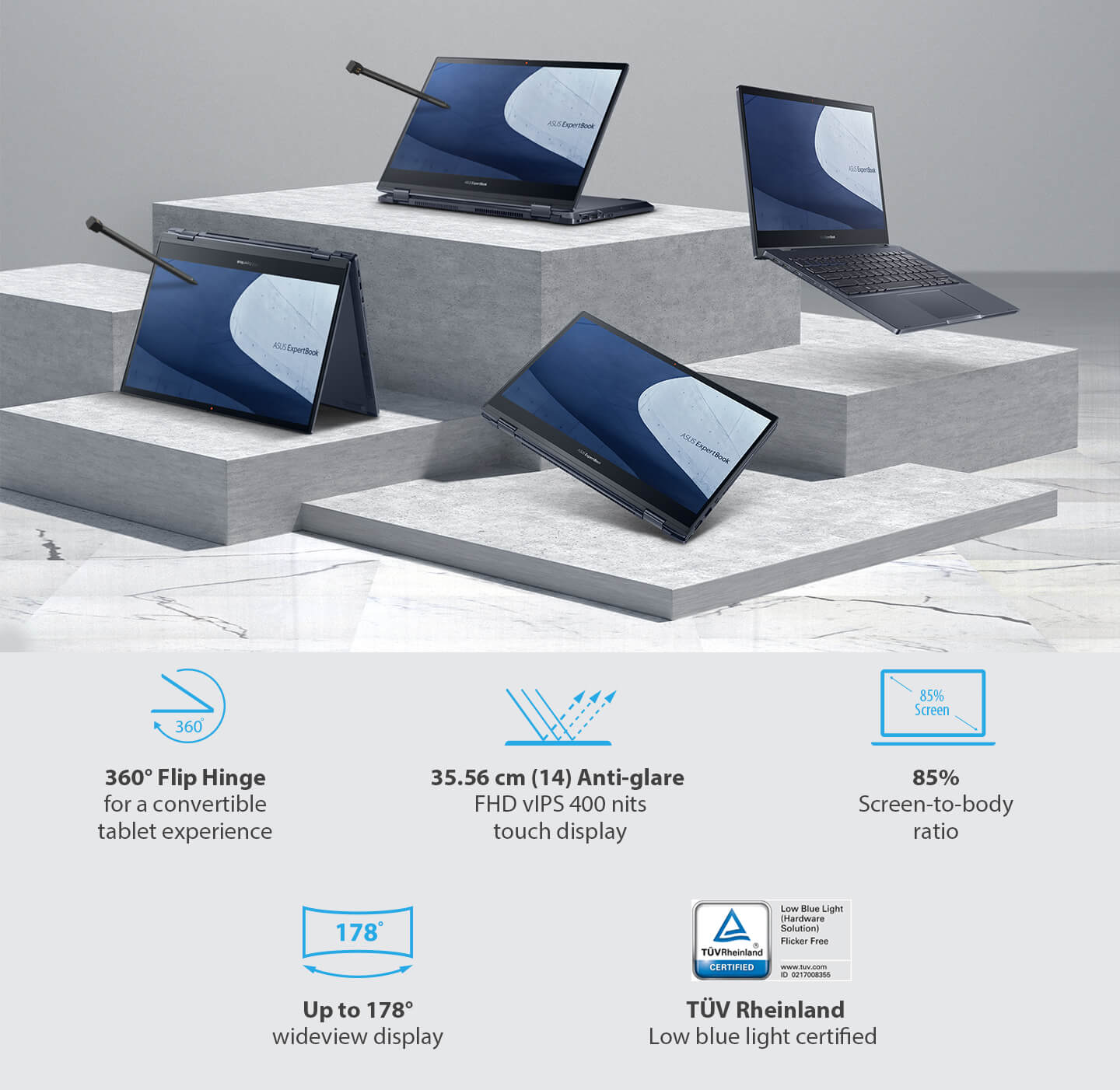 About ASUS ExpertBook B5 Flip Series Laptop - B5402FVA-KA0158X 